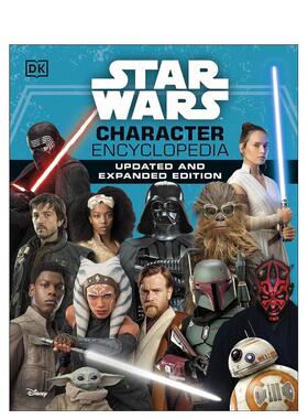 【预售】星球大战人物百科全书更新和扩充版 Star Wars Character Encyclopedia Updated And Expanded Edition 原版英文生活