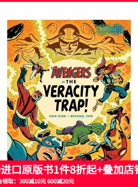【预售】复仇者联盟：真相陷阱 Avengers In The Veracity Trap! 原版英文漫画书