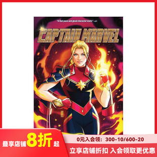 【预售】英文漫画 惊奇队长 卷1：预兆 Captain Marvel By Alyssa