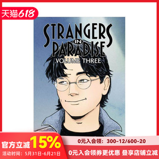 【预售】英文漫画 天堂里的陌生人第三卷 Strangers In Paradise V
