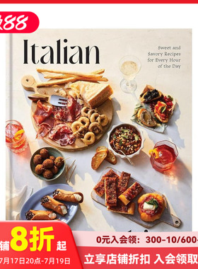【现货】意大利小吃及街头美食 Italian Snacking 原版英文餐饮生活美食 善本图书