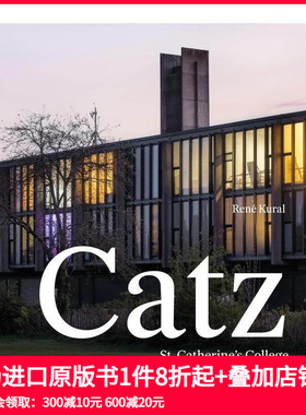 【预售】卡茨圣凯瑟琳学院 作者：阿纳-雅各布布森 Catz St Catherine's College By Arne Jacobsen 原版英文建筑设计 善本图书