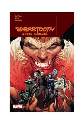 【预售】英文漫画 剑齿虎与流放者 SABRETOOTH & THE EXILES 原版英