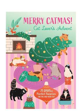 【预售】爱猫者圣诞倒数日历 Cat Lover's Advent Calendar 原版日历