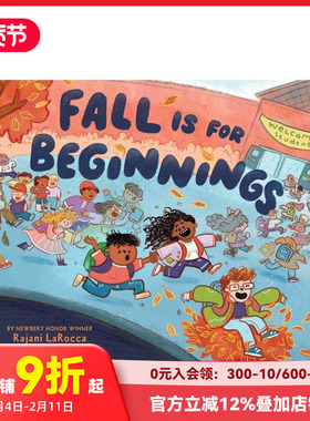 【预售】秋日启程时 Fall Is For Beginnings 原版英文儿童绘本