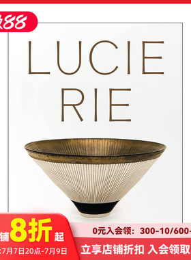 【现货】露西·里：陶器的冒险之旅 Lucie Rie:The Adventure of Pottery 英文进口原版陶瓷艺术设计画册书籍陶艺家作品集