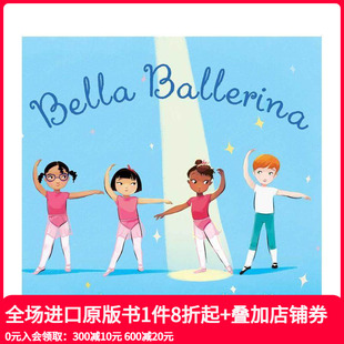 舞者 莎朗·德蕾珀首部绘本 英文儿童绘本 预售 善本图书 原版 美丽 Ballerina Bella
