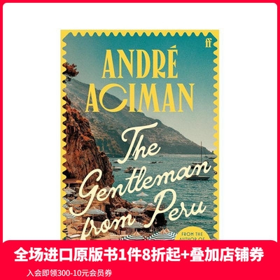 【预售】来自秘鲁的绅士 The Gentleman From Peru 《请以你的名字呼唤我》作者 原版英文文学小说