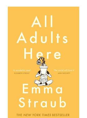 【现货】All Adults Here 畅销书作者Emma Straub 所有的成年人 文学小说