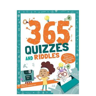 【预售】365天趣味问答：数学、逻辑与常识益智题库 365 Quizzes and Riddles  原版英文儿童趣味