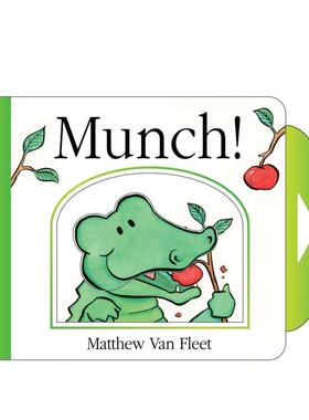 【现货】蒙奇：迷你纸板书 Munch!: Mini Board Book 原版英文儿童绘本