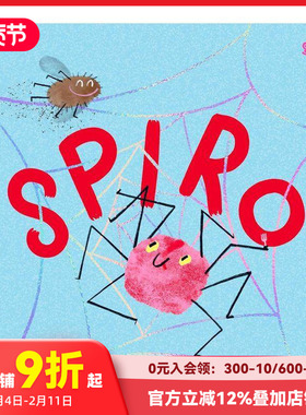 【预售】小蜘蛛斯皮罗 Spiro 原版英文儿童绘本 善本图书