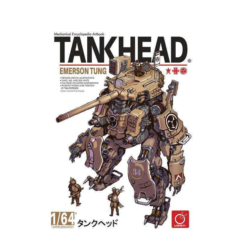 【预售】坦克头：机甲游戏角色设定集 TANKHEAD - Mechanical Encyclopedia Artbook 原版英文插画原画设定集 善本图书
