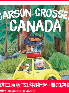 【预售】横跨加拿大 Carson Crosses CanadaCarson 英文原版进口外版图书