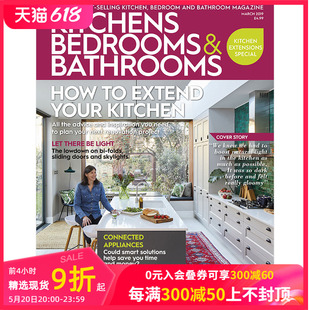 KitchensBedrooms&Bathrooms室内设计杂志英国英文原版 订阅 年订12期