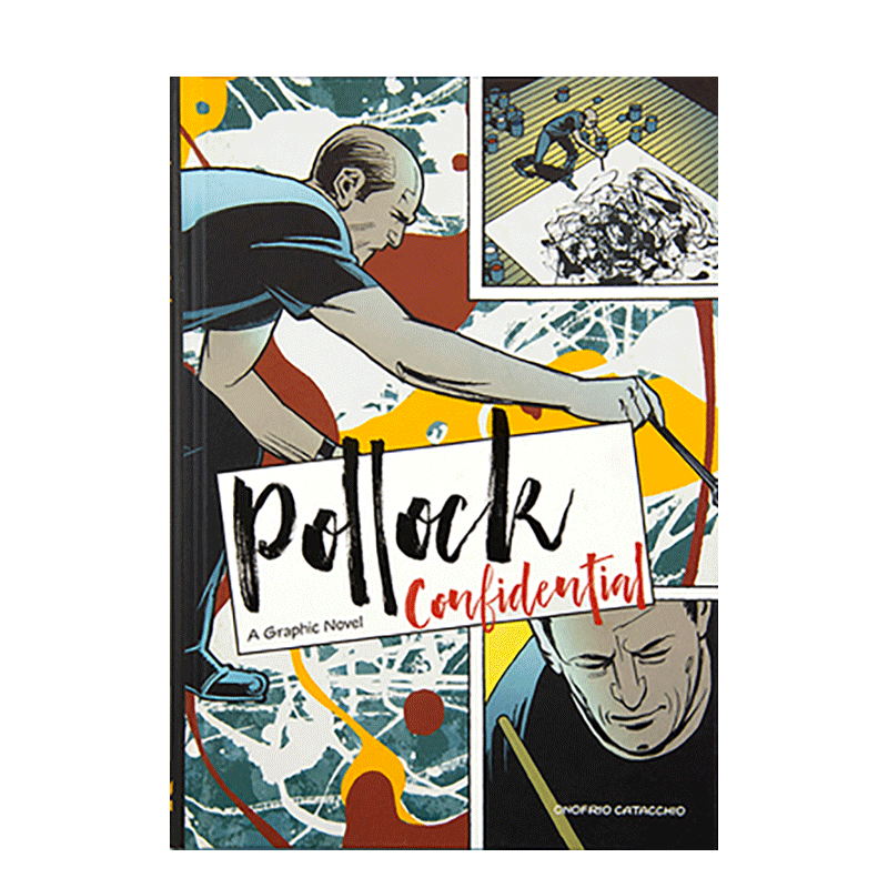 【现货】波洛克:漫画小说 Pollock Confidential 英文原版 艺术传记