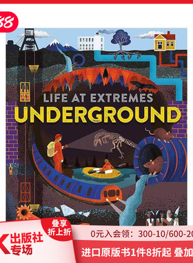 【预售】地下 Underground (Life at Extremes) 原版英文儿童绘本