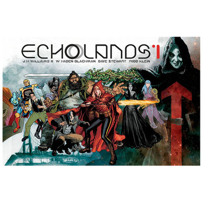 【预售】英文漫画 回声国度卷1 Echolands, Volume 1 图像小说 正版进口书籍 Image Comics 善本图书