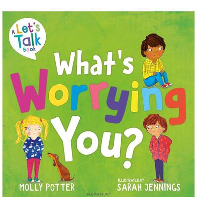 【预售】【一起谈谈吧】你在担忧什么？ 【Let's Talk】What's Worrying You? 原版英文儿童绘本 善本图书