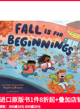 【预售】秋日启程时 Fall Is For Beginnings 原版英文儿童绘本