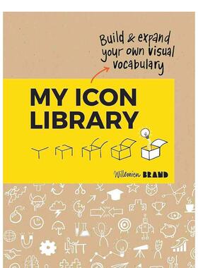 【现货】建立和扩展你的视觉词汇 My Icon Library: Build & Expand Your Own Visual Vocabular 英文原版 视觉发育 启蒙早教
