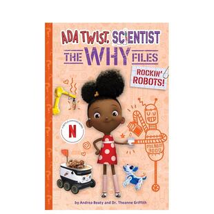 【现货】摇滚机器人! Rockin' Robots! (Ada Twist, Scientist: The Why Files #5) 原版英文青少年读物 善本图书