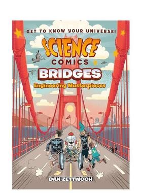 【预售】 桥梁：工程杰作 【Science Comics】Bridges: Engineerin