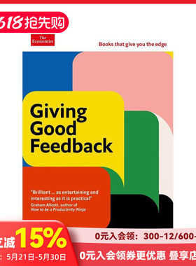 【预售】提供良好的反馈：为您带来优势的书籍 Giving Good Feedback: Economist Edge 原版英文商业行销