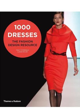 【现货】【T&H】1000个裙子：时尚设计 1000 Dresses: The Fashion Design Resource 裙子素材  英文原版 服装服饰图书 善本图书