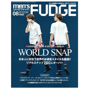 【订阅】 men\'s FUDGE（メンズファッジ）日本日文原版 男性时尚杂志 年订10期 D161 善本图书