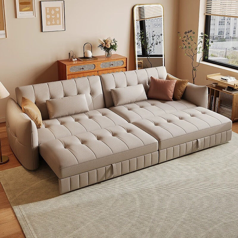 2025新款可折叠沙发床一体两用长期睡靠背放倒小户型客厅沙发变床