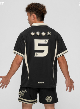 REMEFIT 5分化训练日 替换魔术贴 美式速干Blokcore球衣短袖