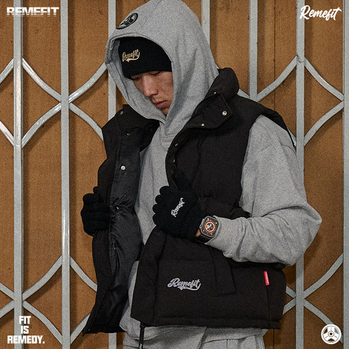 REMEFIT美式休闲马甲潮