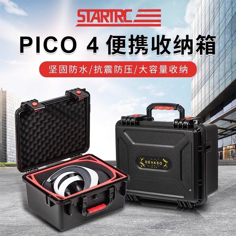 DEVASO适用PICO4收纳箱VR眼镜一体机手提收纳包游戏机配件保护盒属于什么档次？