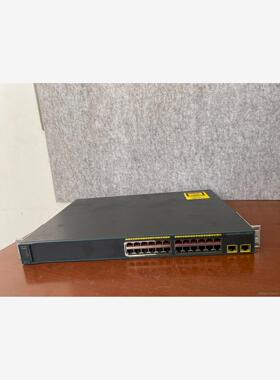 思科CISCO WS-C2960-24LT-L 24口百兆
