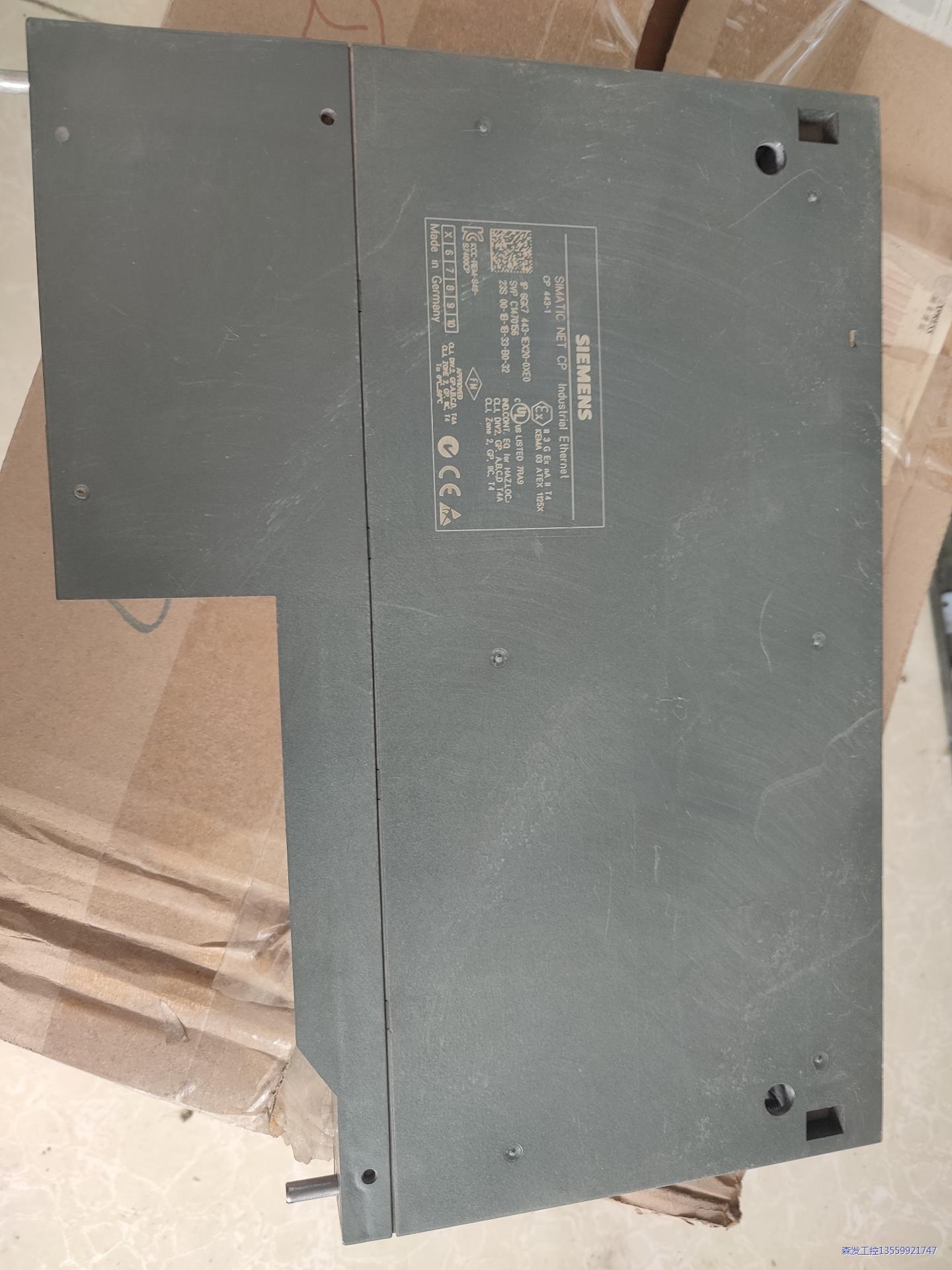 西门子6GK7443-1EX20-0XE0 成色如图 包好议价商品
