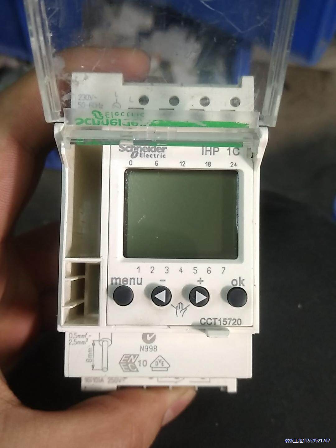 原装正品 施耐德 CCT15720 电子式定时开关IHP 1议价商品