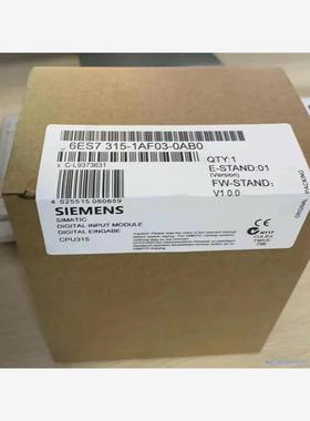 全新未拆封6ES7  315-1AF03-0AB0包邮，闪电议价商品