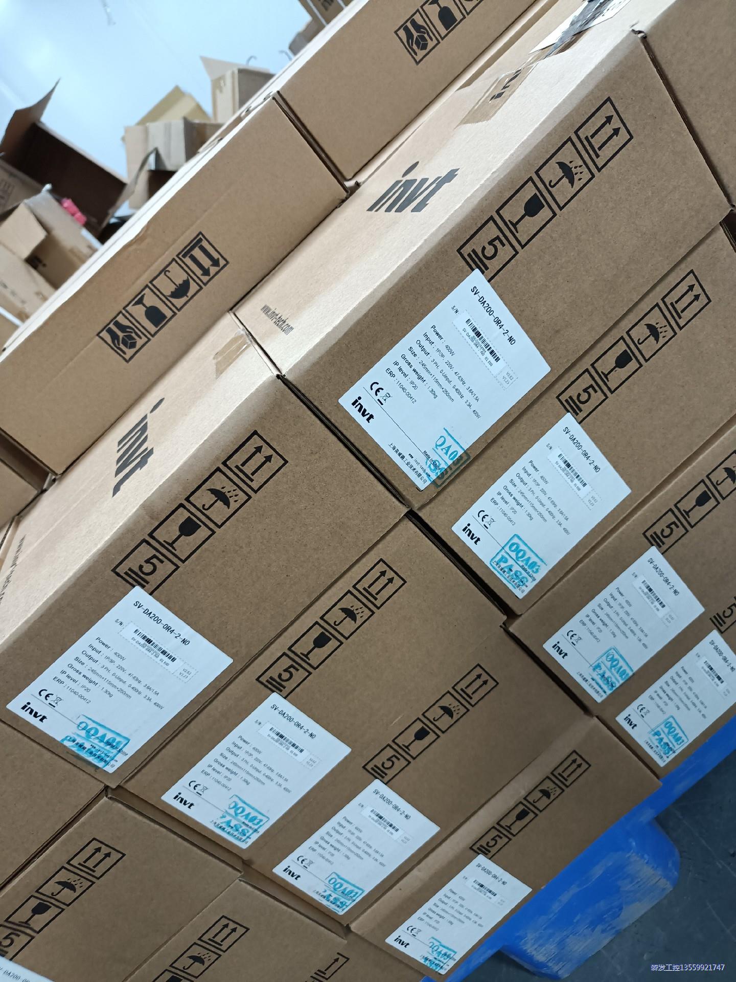 全新工程余料英威腾400w 750w伺服电机 SV-DA20议价商品