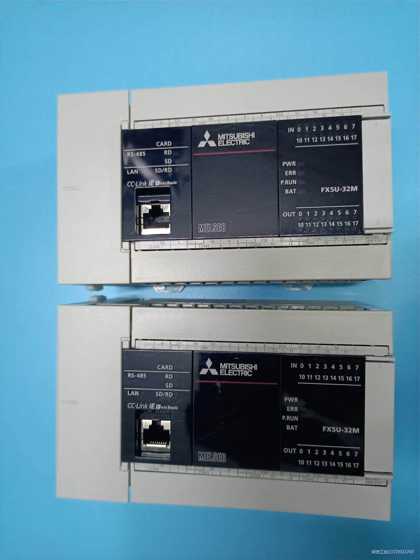 FX5U-32MT/ES三菱plc，包好。工程剩余，无包装盒议价商品