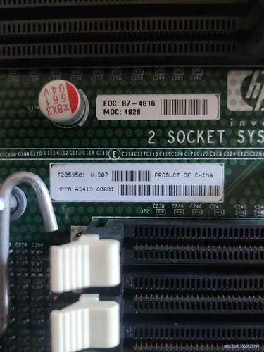 HP RX2660 主板 AB419-60001成色漂亮议价商品