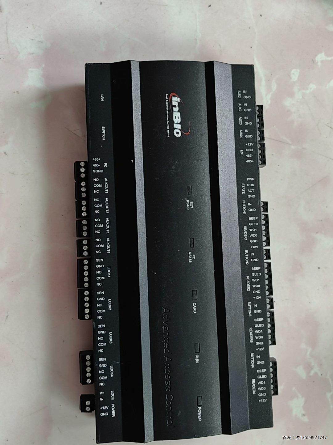 中控INBIO，熵基NBIO460单双四门禁控制器，图片是实
