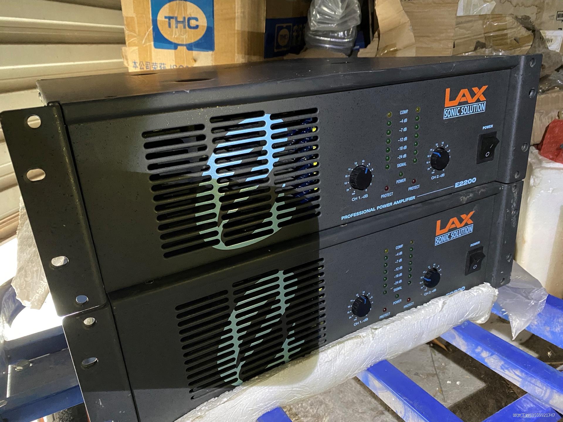 LAX锐丰E2200超大功率专业功放,原装无修,8欧每通道1议价商品