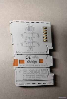 倍福模块EL3044，库存现货，功能包好，成色不错，照片实议价商品
