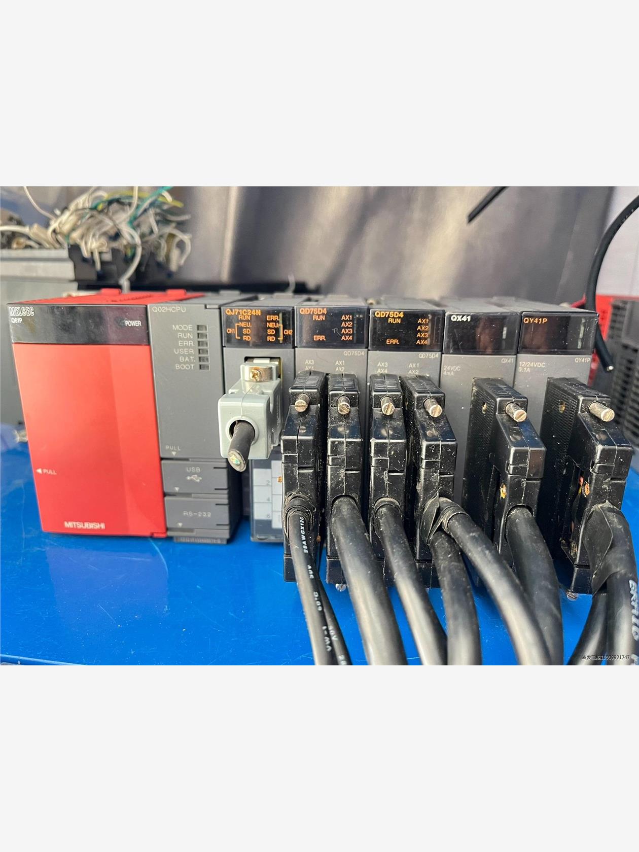 三菱Q系列PLC，Q02HCPU  电源  Q61P