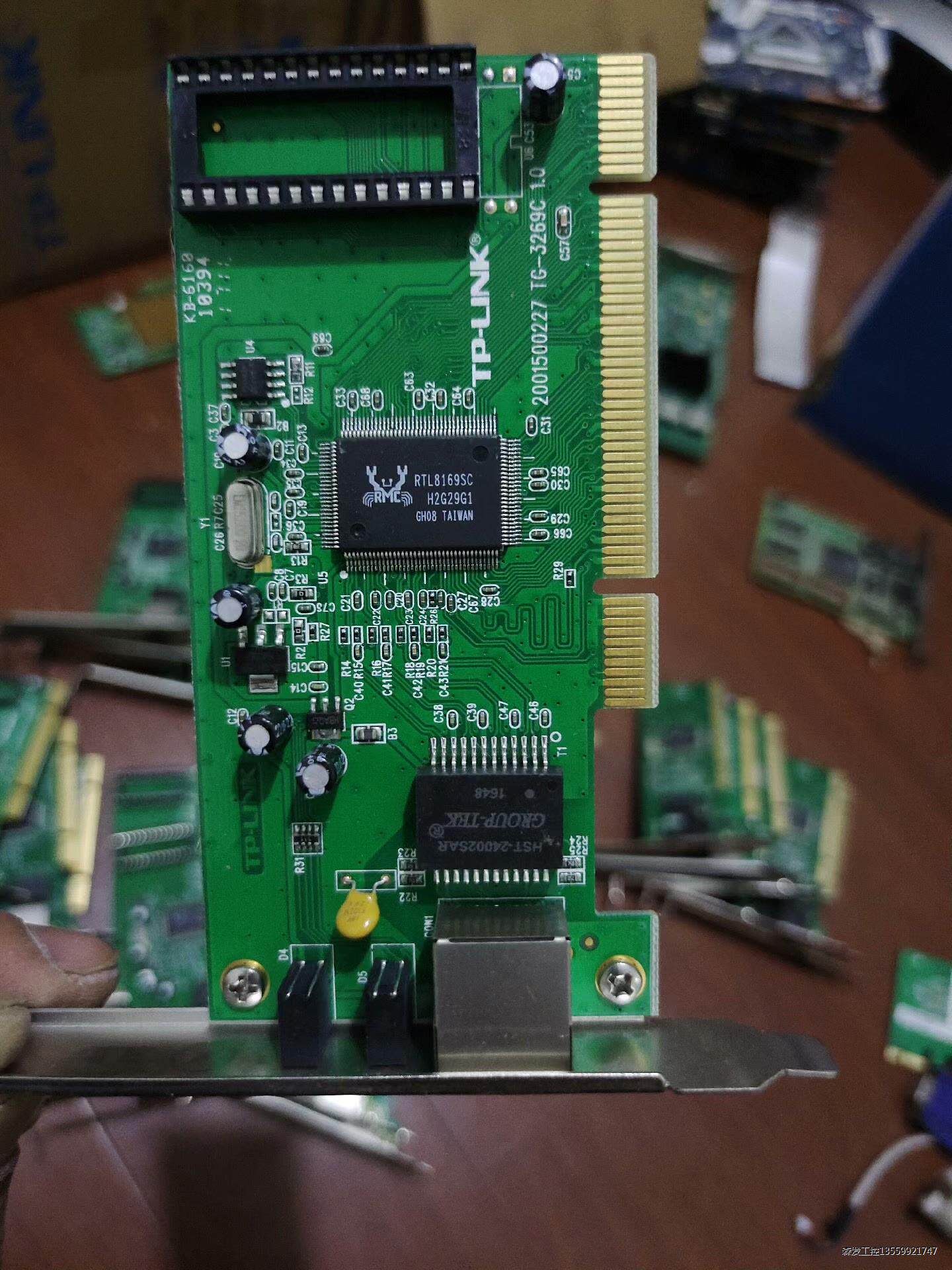 TP-LINK 千兆网卡。RTL8169SC 10/100/