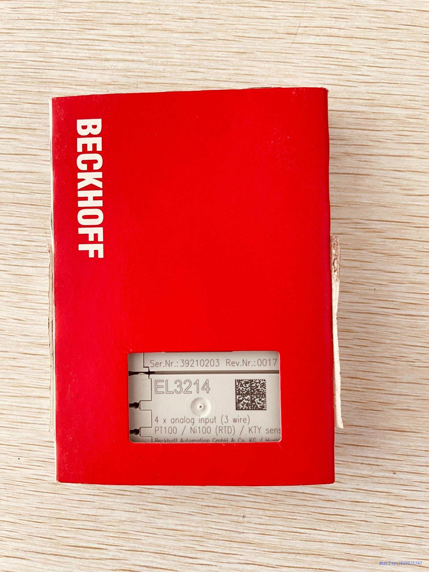 倍福BECKHOFF ，EK3214，原装，正品，全新，现货议价商品