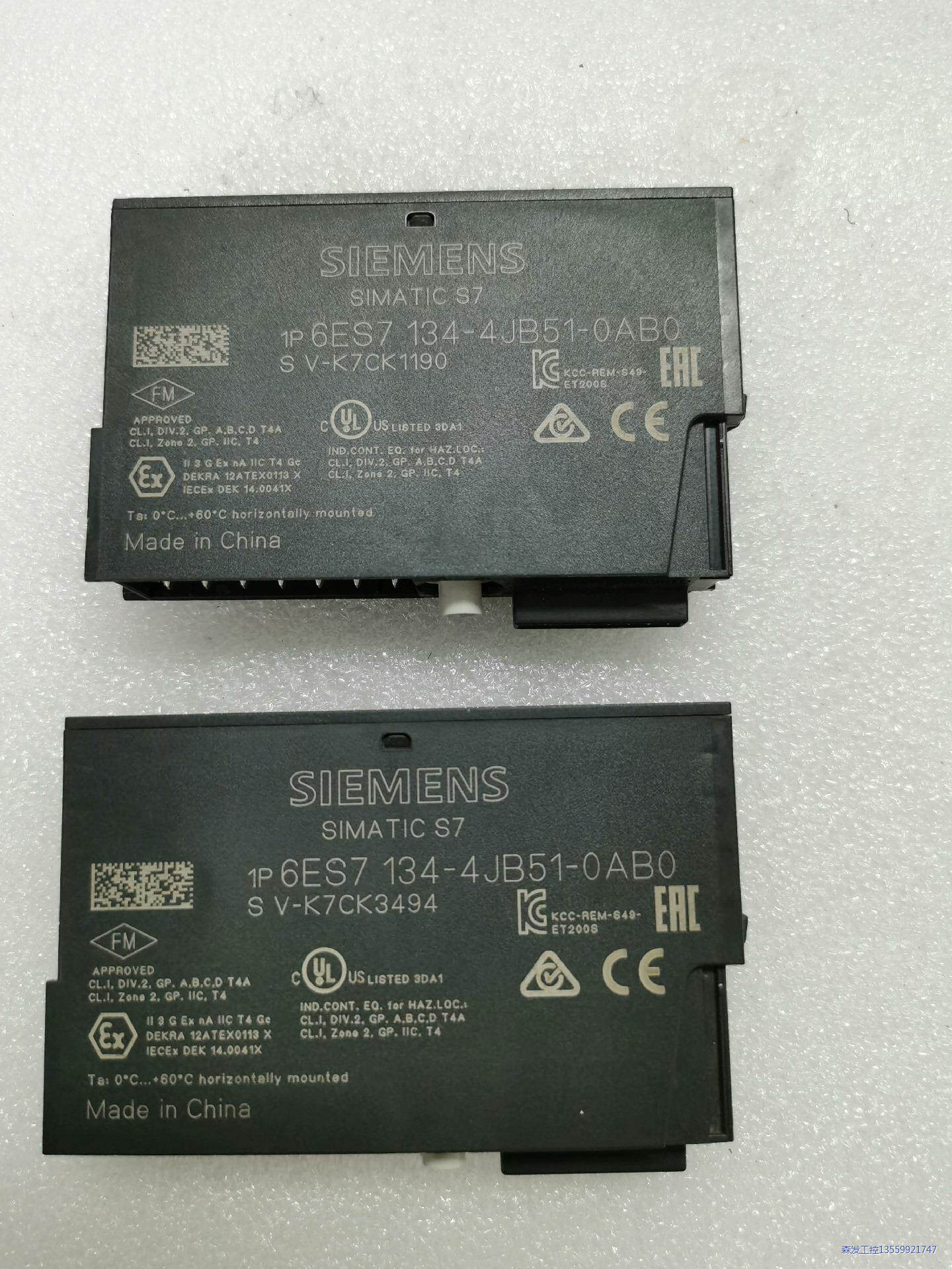 西门子6ES7 134-4JB51-0AB0议价商品