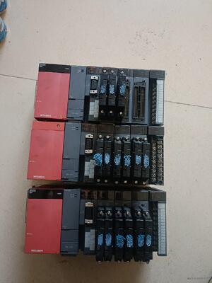 拆机三套三菱编程，型号Q61P*Q00CPU*QJ71C24