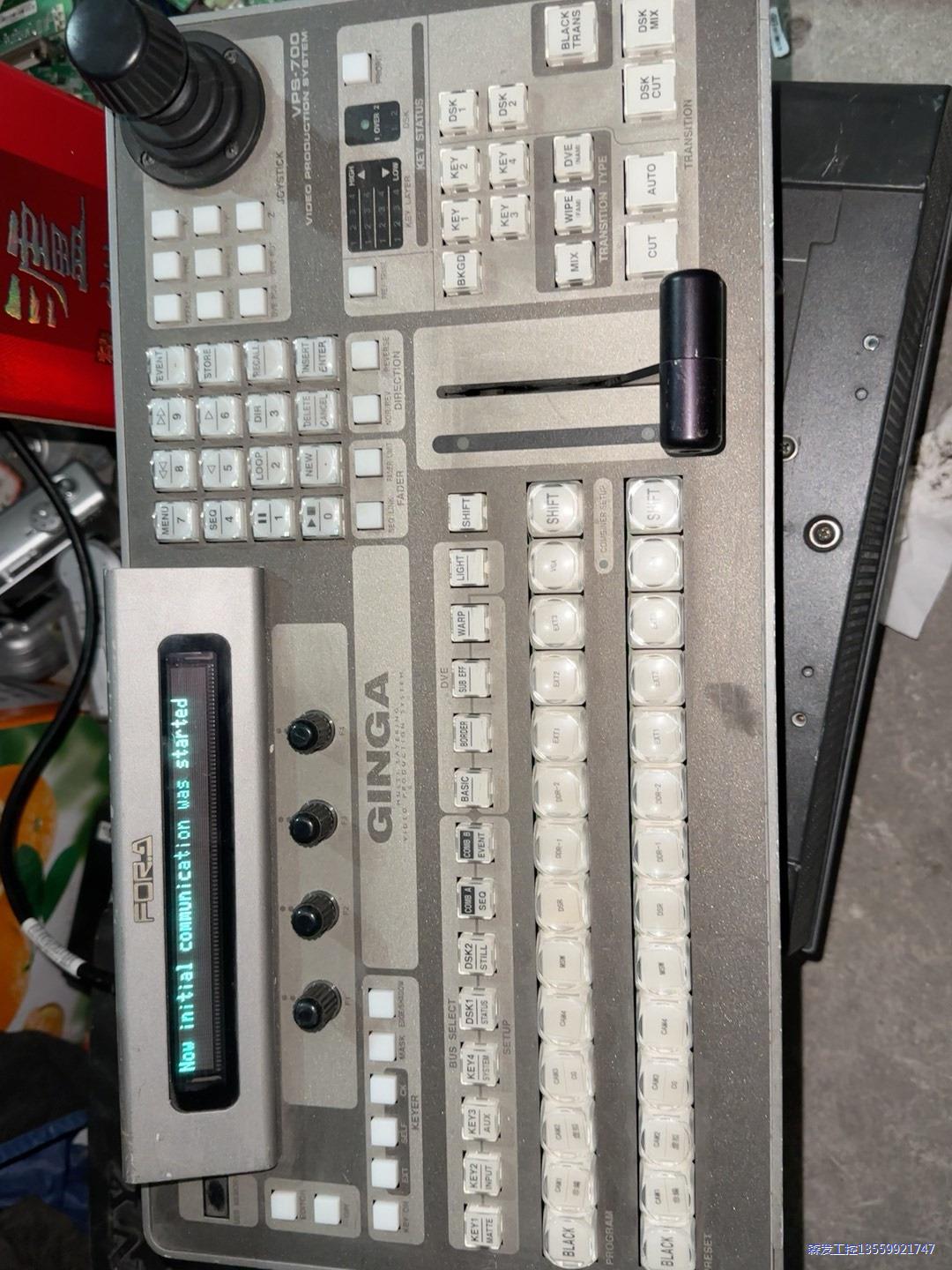 FOR.A VPS-700数字视频特技切换台，成色如图，通电议价商品